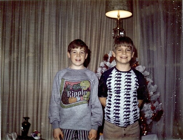 Scott and Dave - 1971